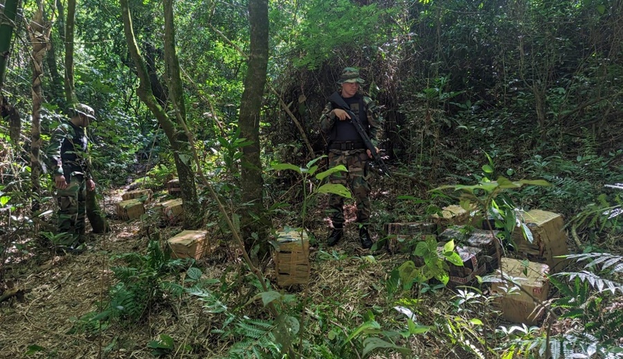 Puerto Libertad: Prefectura Naval Argentina secuestró cerca de 290 kilos de marihuana, la droga, valuada en casi 630.000.000 de pesos, estaba dividida en 358 panes prensados