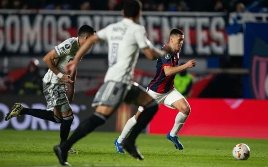 Copa Libertadores: San Lorenzo de Almagro igualó 1 a 1 de local ante Atlético Mineiro y buscará en Brasil la clasificación