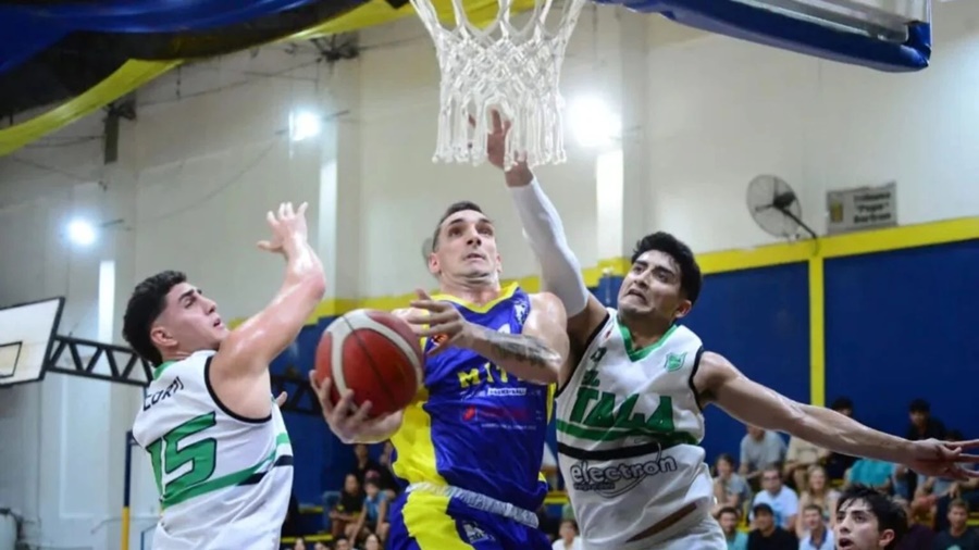 Liga Federal de Básquetbol: Bartolomé Mitre festejó ante su gente, superó a El Tala de Corrientes 74 a 72 y sumó su primera victoria