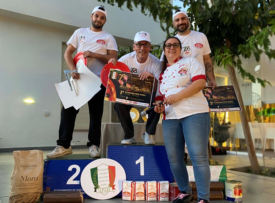 Primer puesto para Argentina en el Séptimo Campeonato Español de la Pizza en Pizza Clásica