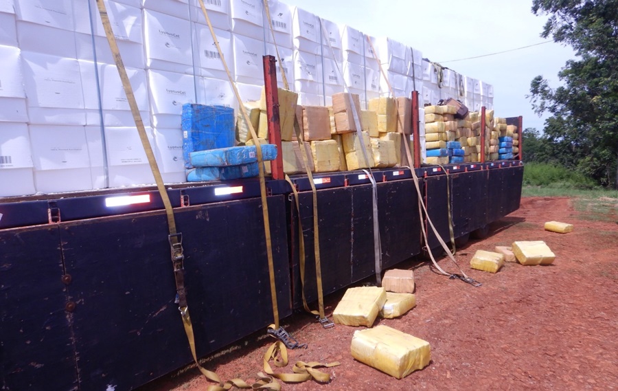 Gendarmería Nacional secuestró millonario cargamento de marihuana