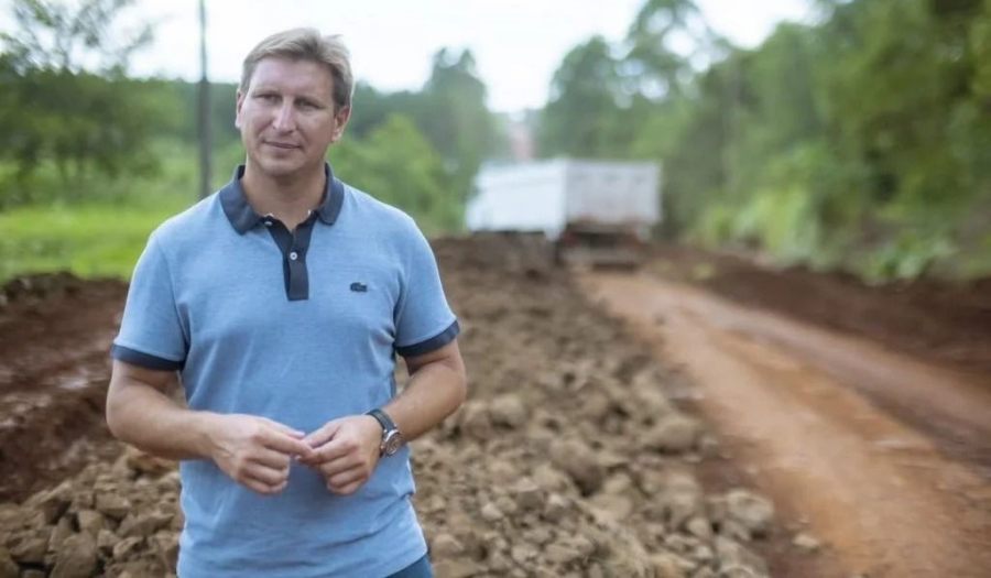Macías recorrió las obras de asfaltado en la localidad de Panambí: “Mejorará la circulación en los barrios”