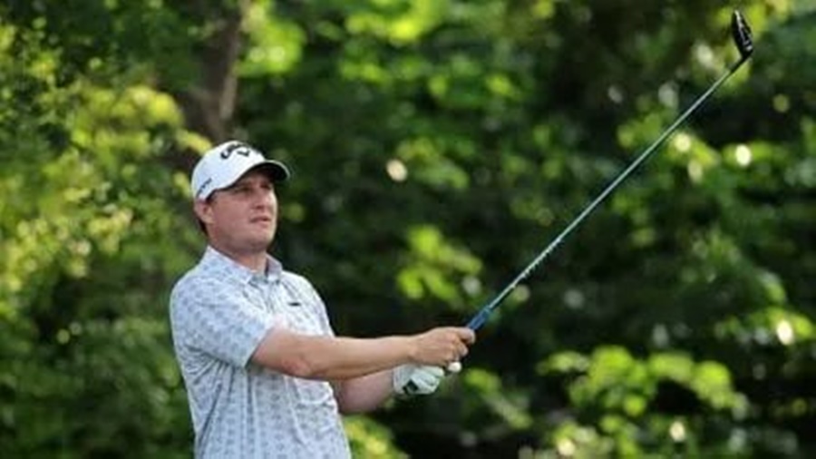Golf: El argentino Emiliano Grillo, cerca de la punta del Charles Schwab Challenge en Colonial Country Club de Texas