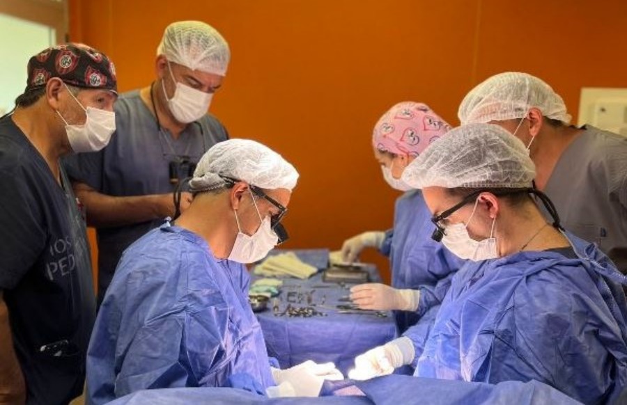 Se realizaron cirugías reconstructivas a cinco pacientes pediátricos con Parálisis Braquial Obstétrica