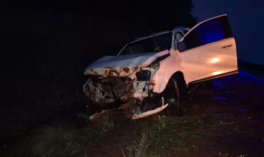 Siniestro vial sobre la Ruta Nacional N° 105 en el Municipio misionero de Fachinal: Tres personas fueron trasladadas al Hospital