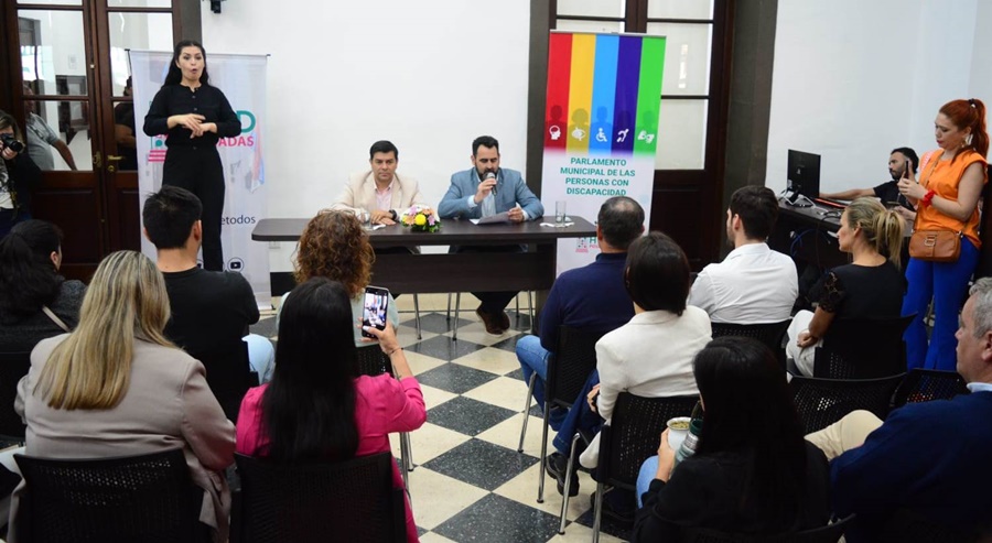“Legislando una Ciudad sin Barreras”: Se realizó el lanzamiento del Parlamento Municipal de Personas con Discapacidad 2023
