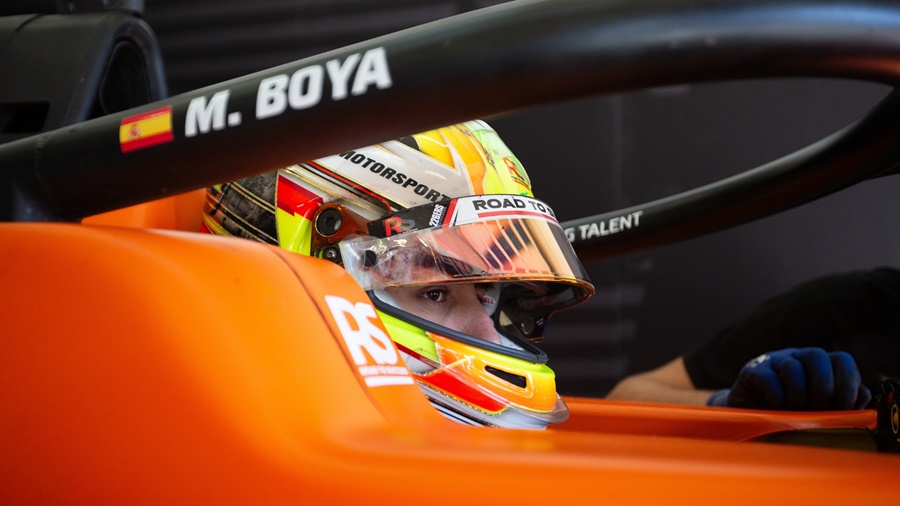 Mari Boya puntúa en las dos carreras de la Eurocup 3, el español se sitúa tercero en la clasificación general