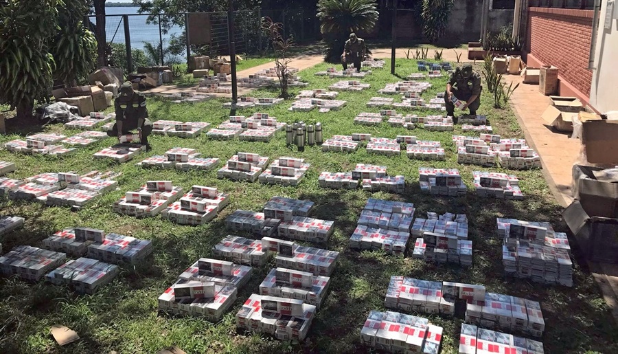 Ituzaingó: Gendarmes secuestraron más de 19 mil paquetes de cigarrillos, la mercadería había sido interdictada después que habían sido despachadas como encomiendas