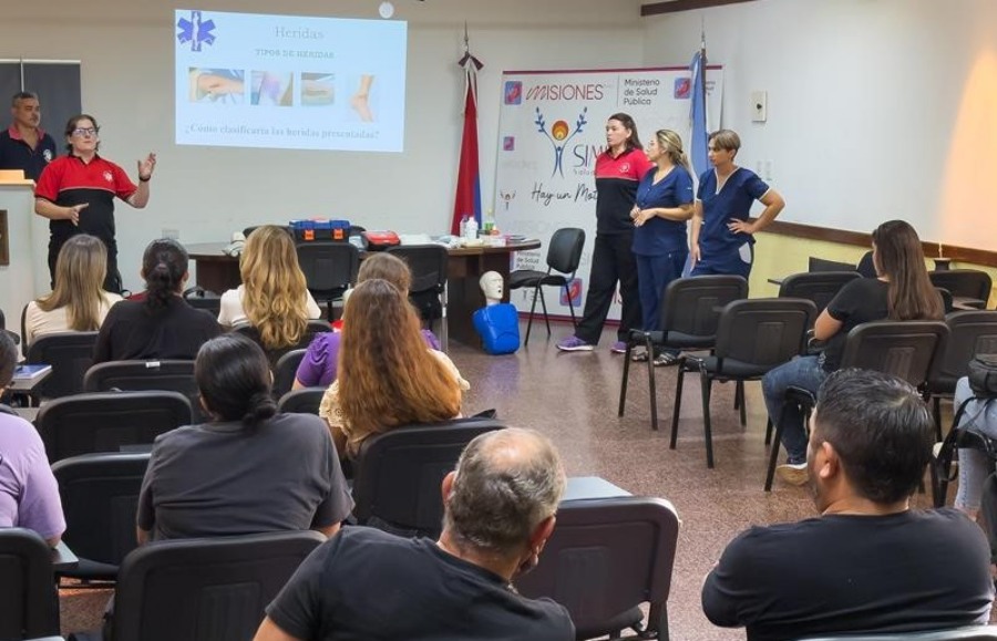 Comenzó el curso teórico para viajes seguros