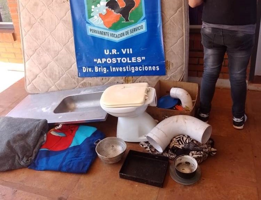 Apóstoles: Se recuperaron nuevos elementos que fueran sustraídos de una vivienda