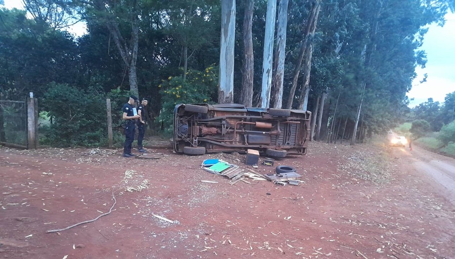 Dos menores perdieron la vida tras un despiste en el Paraje Cabureí del Municipio misionero de Comandante Andresito