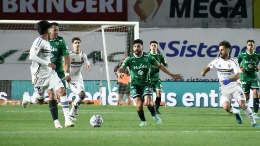 Liga Profesional de Fútbol: Boca Juniors no brilló pero le ganó 2 a 0 a Sarmiento en Junín
