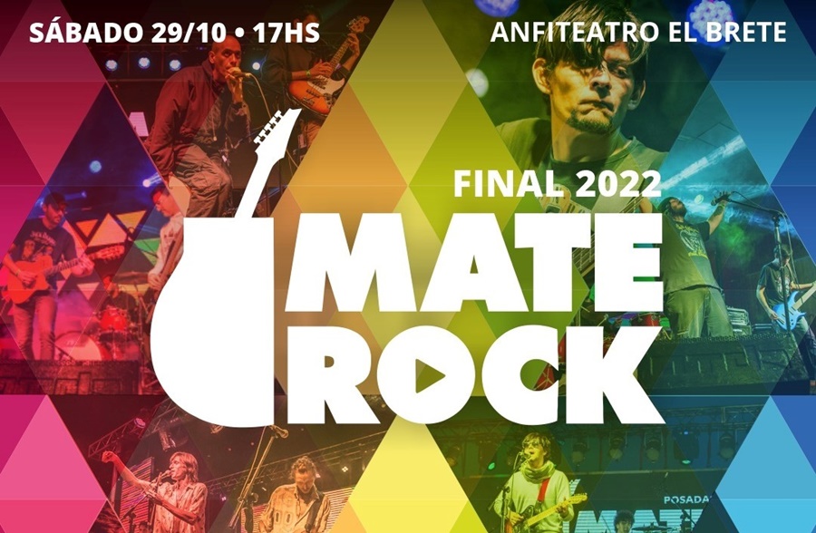 La final del Mate Rock se realizará el sábado 29 de Octubre, en el Anfiteatro El Brete de Posadas