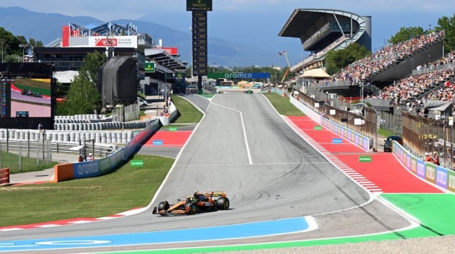 Fórmula 1: Este sábado, Lando Norris con el McLaren se quedó con la “pole” en España y relegó en el último segundo de la clasificación a Max Verstappen y su Red Bull; tercero se ubicó Lewis Hamilton con Mercedes