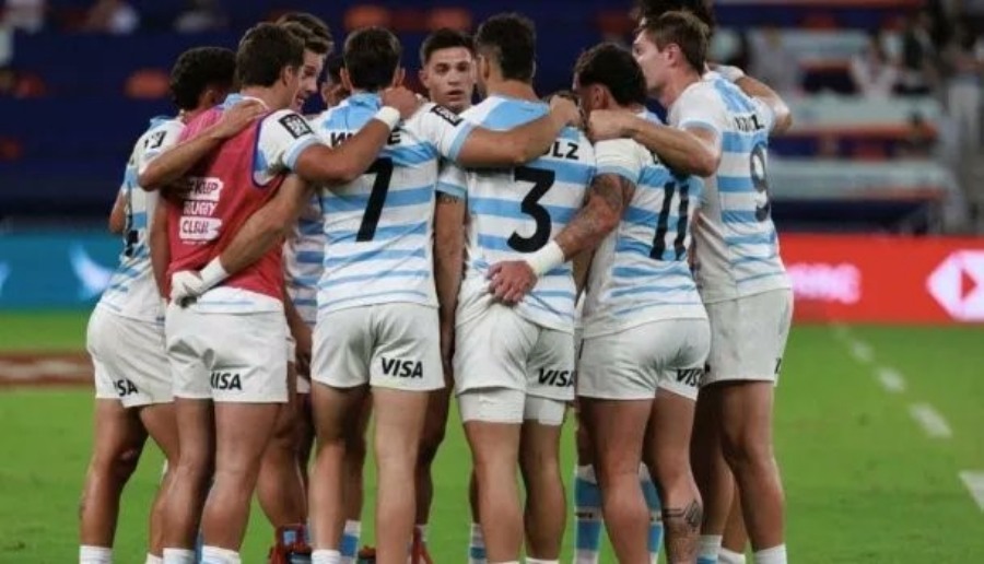 Rugby: Los Pumas 7s se metieron entre los cuatro mejores en Hong Kong, el equipo argentino superó a Irlanda
