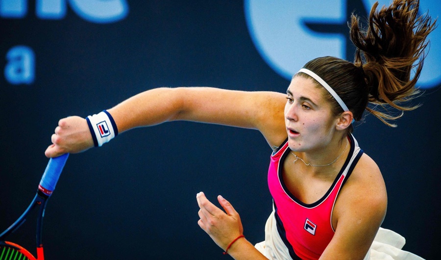 Tenis: La argentina Julia Riera jugó un partidazo, pero se quedó afuera del Abierto de Australia