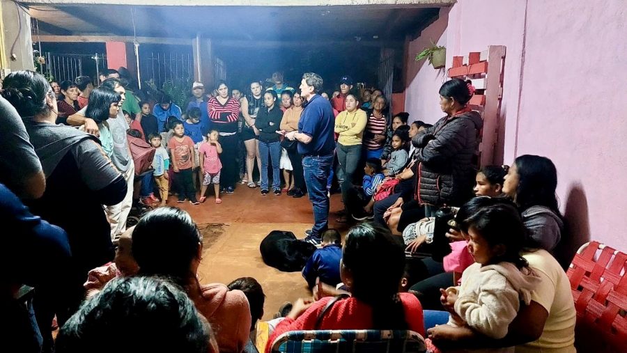 Apóstoles: El Ministro Adolfo Safrán realiza recorridos por los barrios, la colonia donde dialoga con vecinos y productores en el marco de la Elecciones Legislativas