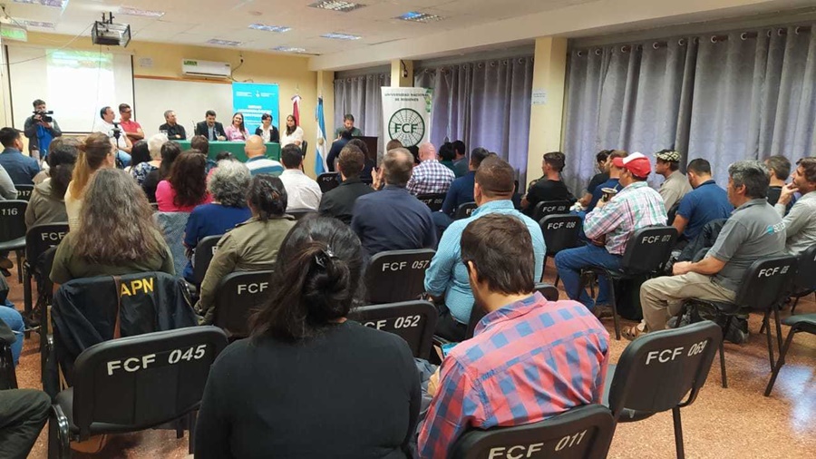 Participación en el lanzamiento de Nodos Agroecológicos Territorial, el mismo se efectuó en la Facultad de Ciencias Forestales de la ciudad de Eldorado