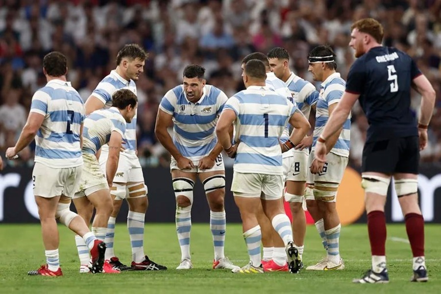 Duro golpe para Los Pumas en el debut del Mundial de Francia: Perdieron 27-10 contra Inglaterra