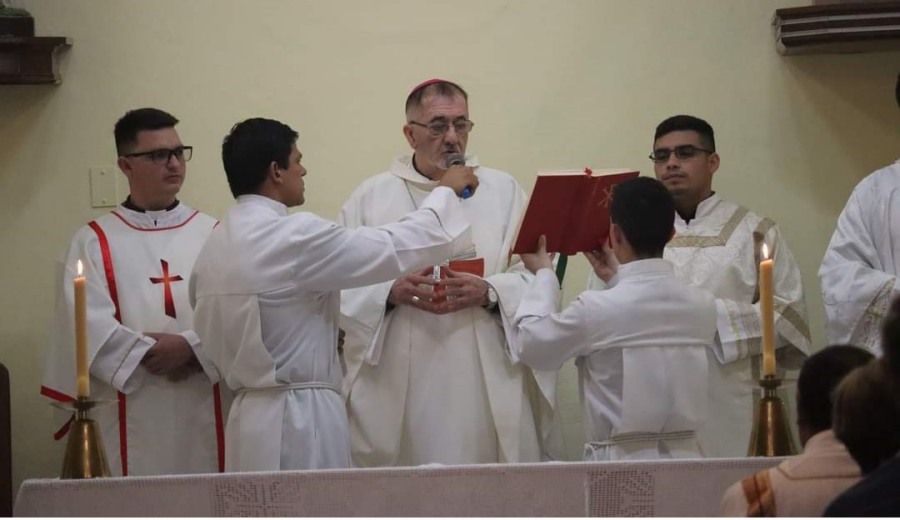 Nuevos nombramientos en la Diócesis de la ciudad misionera de Posadas: El Obispo, Monseñor Juan Rubén Martínez anuncia designaciones, en la ciudad de Apóstoles, Elías Ramón Da Luz asumirá como Vicario de la Parroquia San Pedro y San Pablo