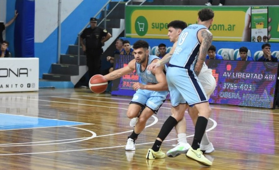 Básquetbol: Oberá Tenis Club reaccionó a tiempo y ganó de local