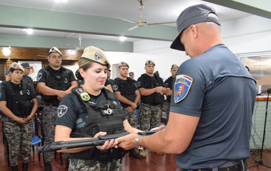 Misiones: Una mujer está a cargo del primer Grupo de Infantería Penitenciaria del Servicio Penitenciario Provincial