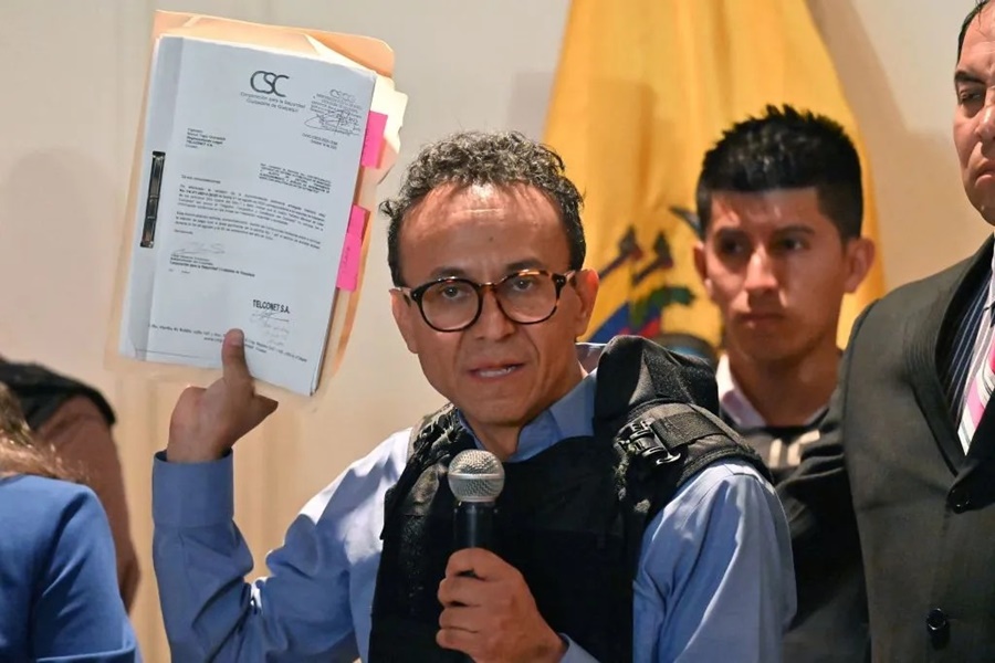 Consejo Electoral de Ecuador aprueba inscripción de Christian Zurita, candidato que reemplaza a Fernando Villavicencio