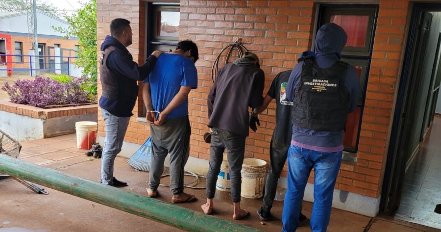 Patrullajes en los barrios y monitoreo de cámaras: Ocho detenidos por tentativa de ilícitos en la ciudad de Posadas y la localidad de Candelaria