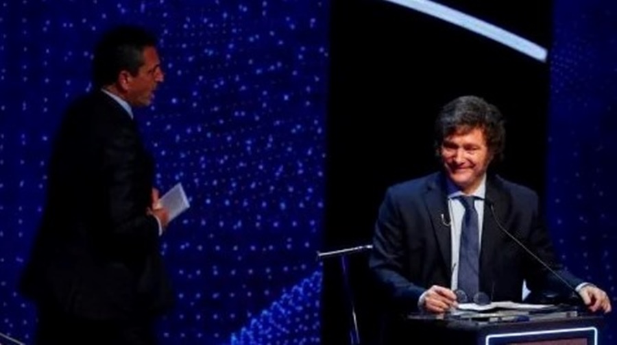Debate presidencial entre Sergio Massa y Javier Milei: Este miércoles sortean los seis temas