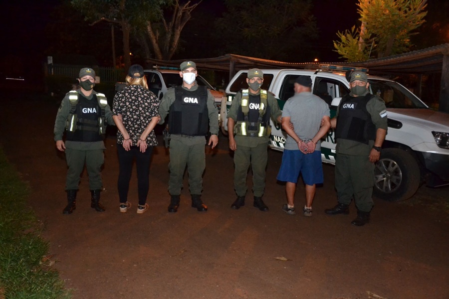 Corrientes: Gendarmes lograron la detención de una pareja, que pretendían trasladar un menor de edad, hacia la frontera con intenciones de cruzarlo al Brasil