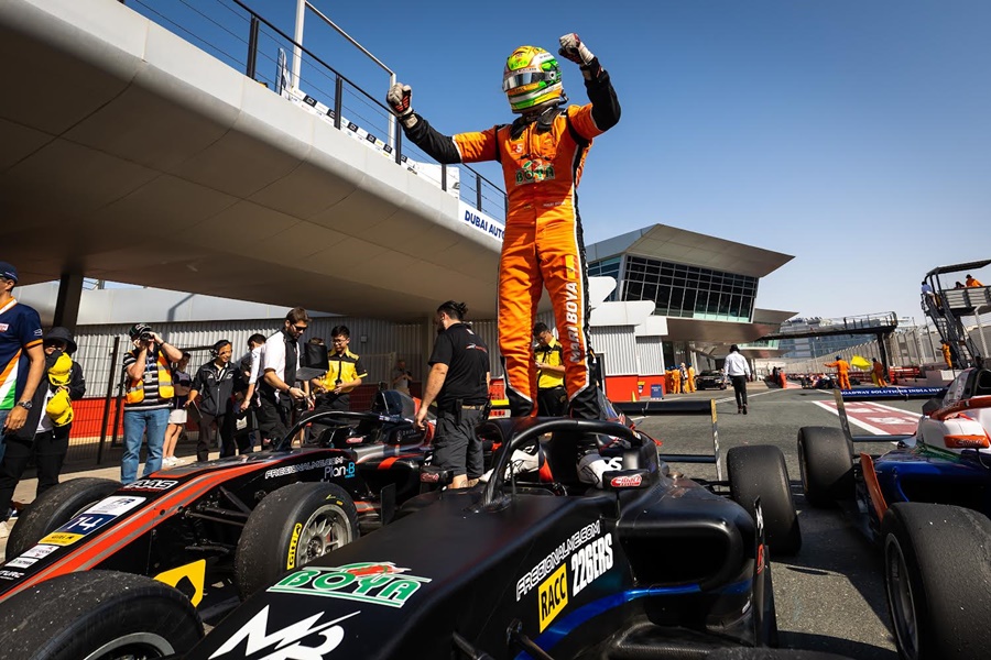 Victoria para el español Mari Boya en la primera cita de&nbsp;la Fórmula Regional de Medio Oriente&nbsp;