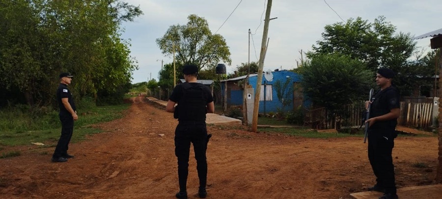 Se llevan a cabo operativos de prevención de delitos en amplias zonas de la ciudad misionera de Apóstoles