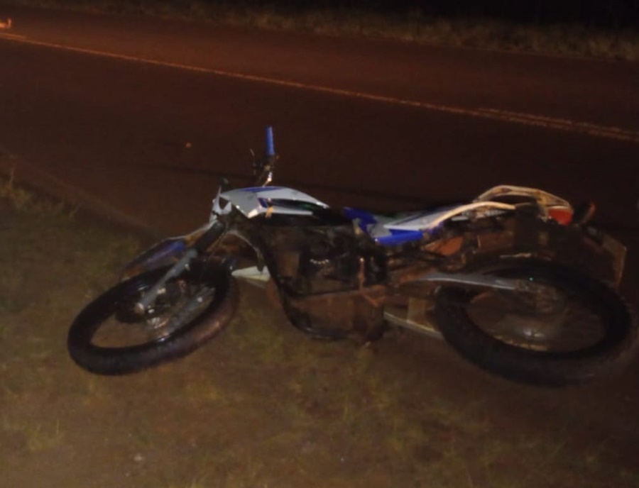 Misiones: Falleció un peatón tras ser embestido por una motocicleta cuando caminaba por la calzada sobre la Ruta Provincial N° 8 en Campo Grande