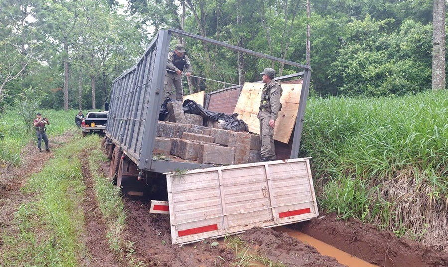 Gendarmería Nacional secuestró más de cinco toneladas de marihuana