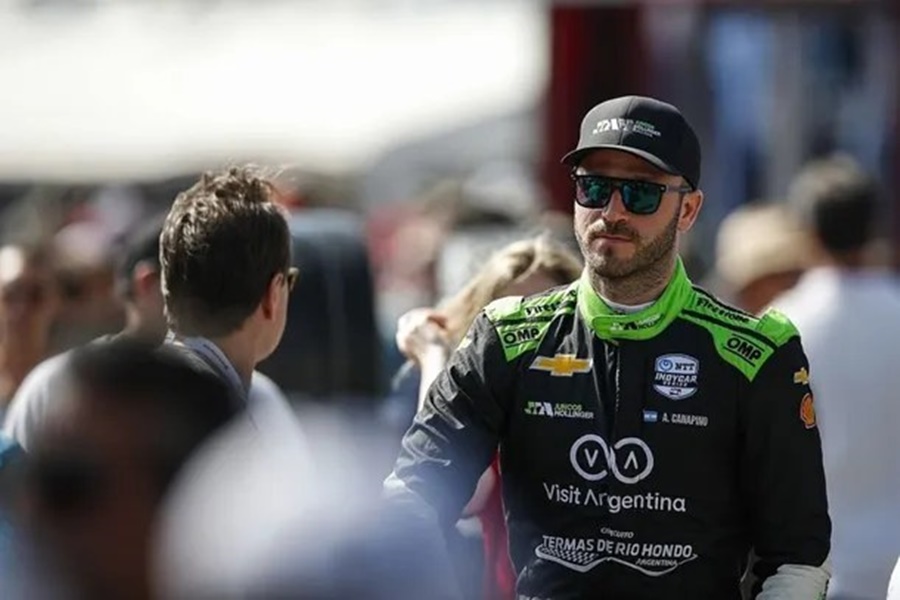 IndyCar: Luego del accidente, el argentino Agustín Canapino busca ser protagonista en el callejero de Detroit