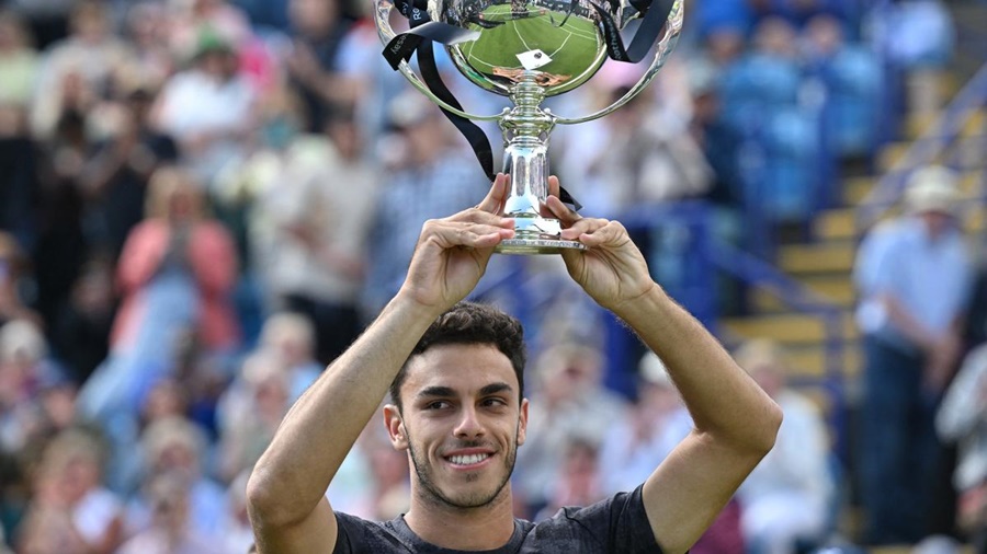 Tenis: Francisco Cerúndolo, "estar entre los 10 mejores es lo más desafiante para 2024"