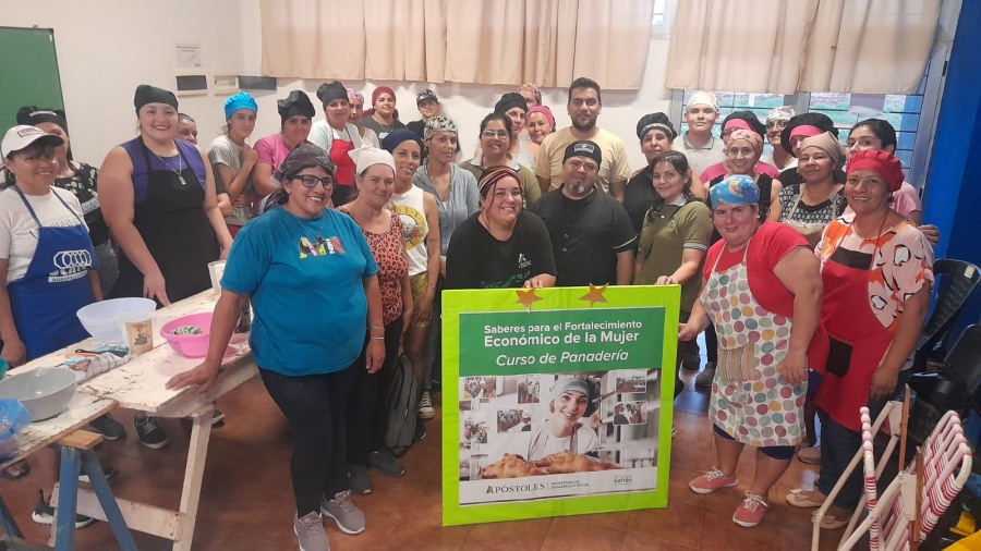 Continúan capacitándose con cursos de panadería en Apóstoles