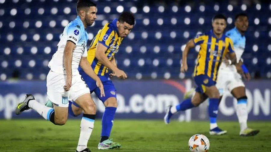 Copa Sudamericana: Racing Club derrotó a sin sobresaltos a Sportivo Luqueño de Paraguay y arranca con el pie derecho