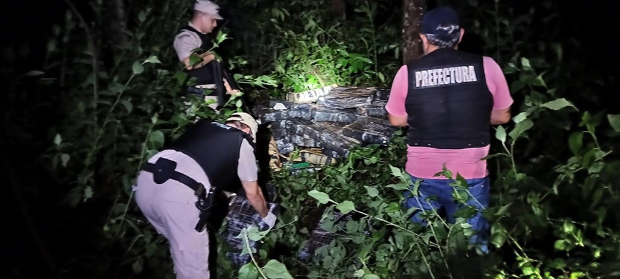 Operativo “Pique Basural”: Prefectura Naval Argentina secuestró más de una tonelada de marihuana, el valor de la droga supera los dos mil millones de pesos