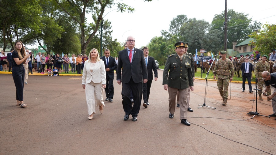 Apóstoles: Acto Central de la provincia de Misiones por el Día del Veterano y los Caídos en la Guerra de Malvinas