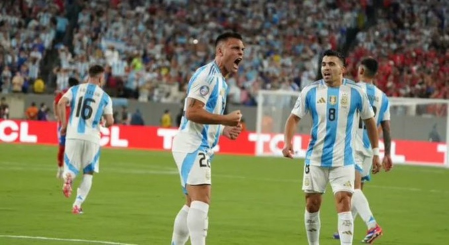 Argentina le ganó en el cierre a Chile y se metió a cuartos de final de la Copa América: La "Albiceleste" se impuso gracias al gol de Lautaro Martínez y tiene puntaje ideal en el Grupo A