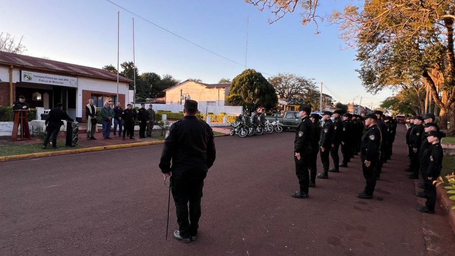 Misiones: Con aportes 100% privados se fortalece la seguridad en los Municipios de; San José y Fachinal
