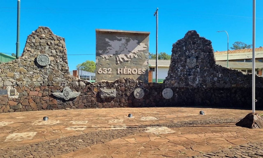 Apóstoles: Vigilia en Homenaje a Veteranos y a los Caídos en la Guerra de Malvinas y acto central de la provincia de Misiones