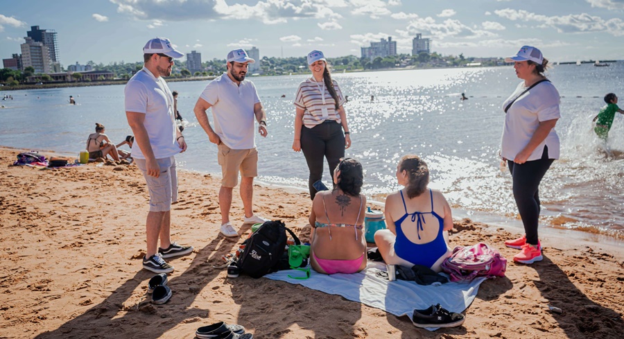 HCD de Posadas: La educación ciudadana toma protagonismo en el Balneario El Brete