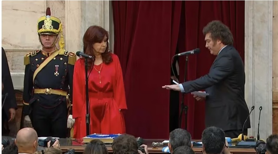 Javier Milei juró como Presidente de la Nación