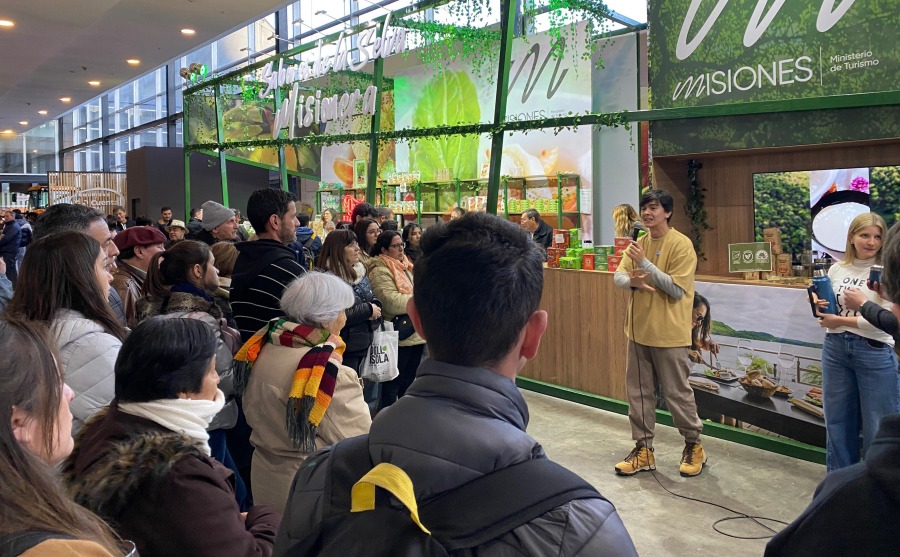 Misiones conquistó nuevos mercados en la Feria Caminos y Sabores: La riqueza gastronómica de la tierra colorada fue expuesta en el evento federal