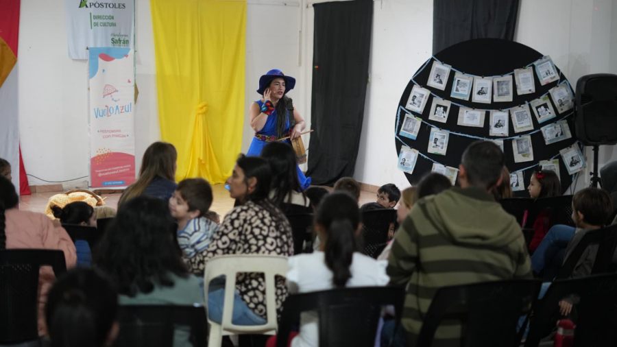 Apóstoles: “Historias con Magia" en el Centro Cultural Delavy, con una gran participación del público local