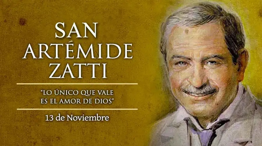Hoy, 13 de Noviembre, la Familia Salesiana celebra por primera vez a San Artémide Zatti