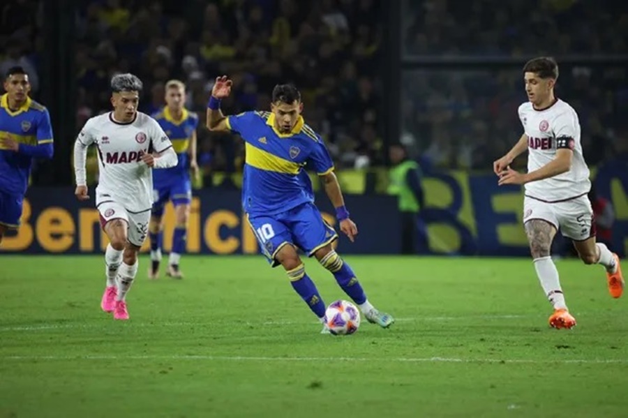 Liga Profesional de Fútbol: Boca Juniors rescató un agónico empate ante Lanús en la Bombonera