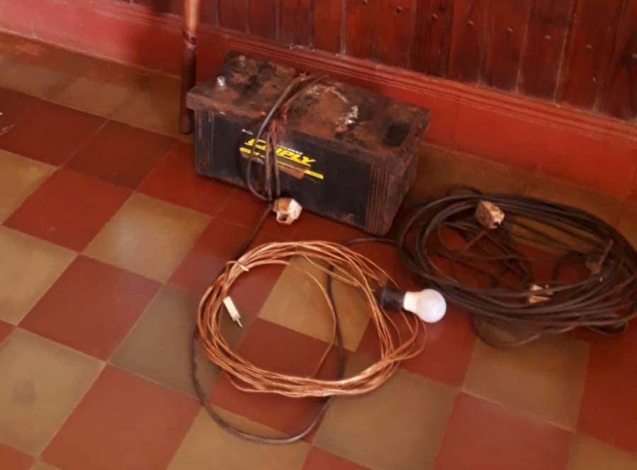 Concepción de la Sierra: Se recuperaron elementos que fueran sustraídos, estaban en una zona de malezas en cercanías de un barrio